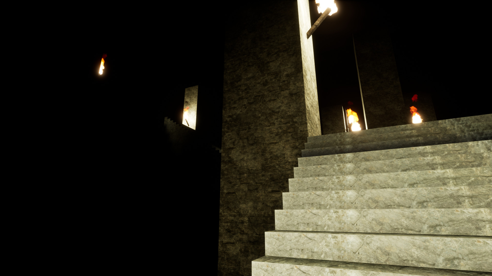Escape from the tomb tower official in-game screenshot 1