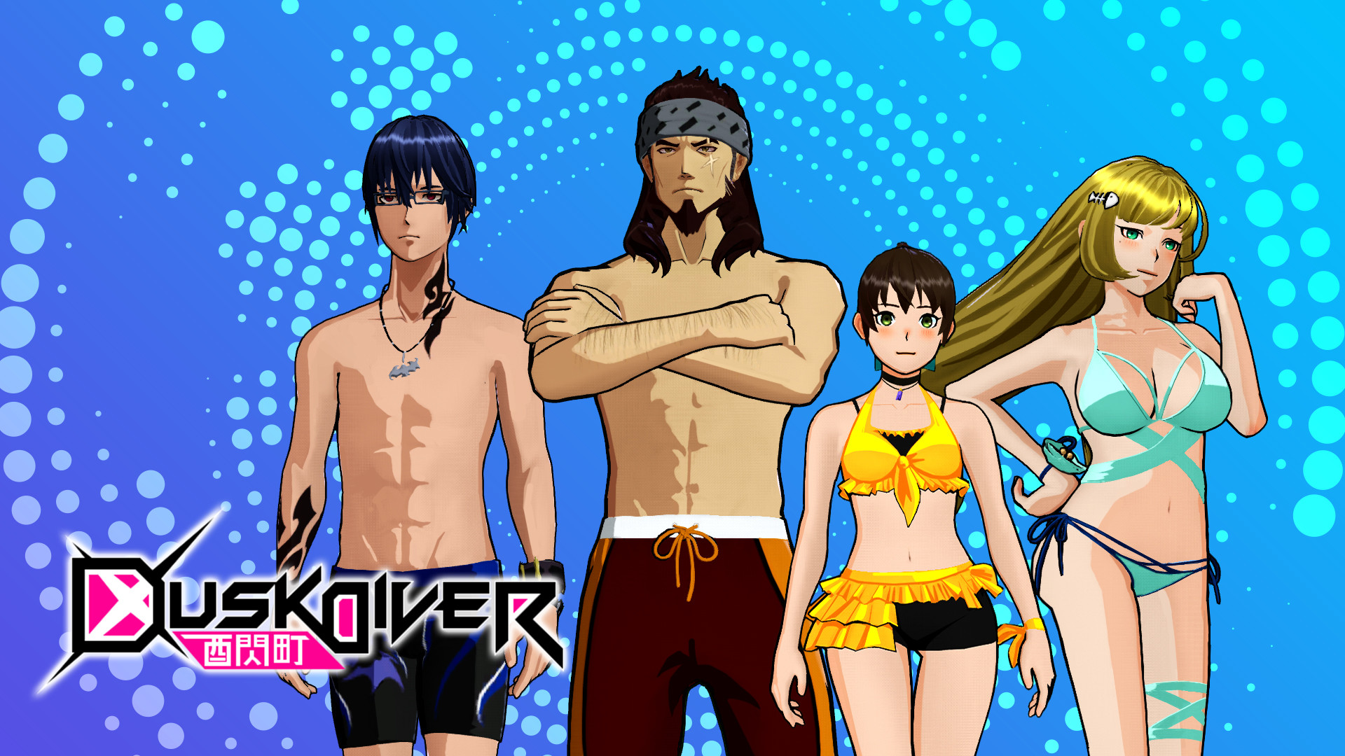 Dusk Diver-Welcome Summer! swimsuits PACK official in-game screenshot 1