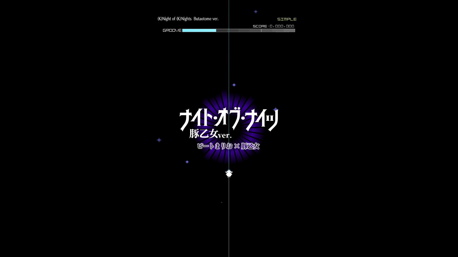 Groove Coaster - (K)Night of (K)Nights Butaotome ver. official in-game screenshot 1