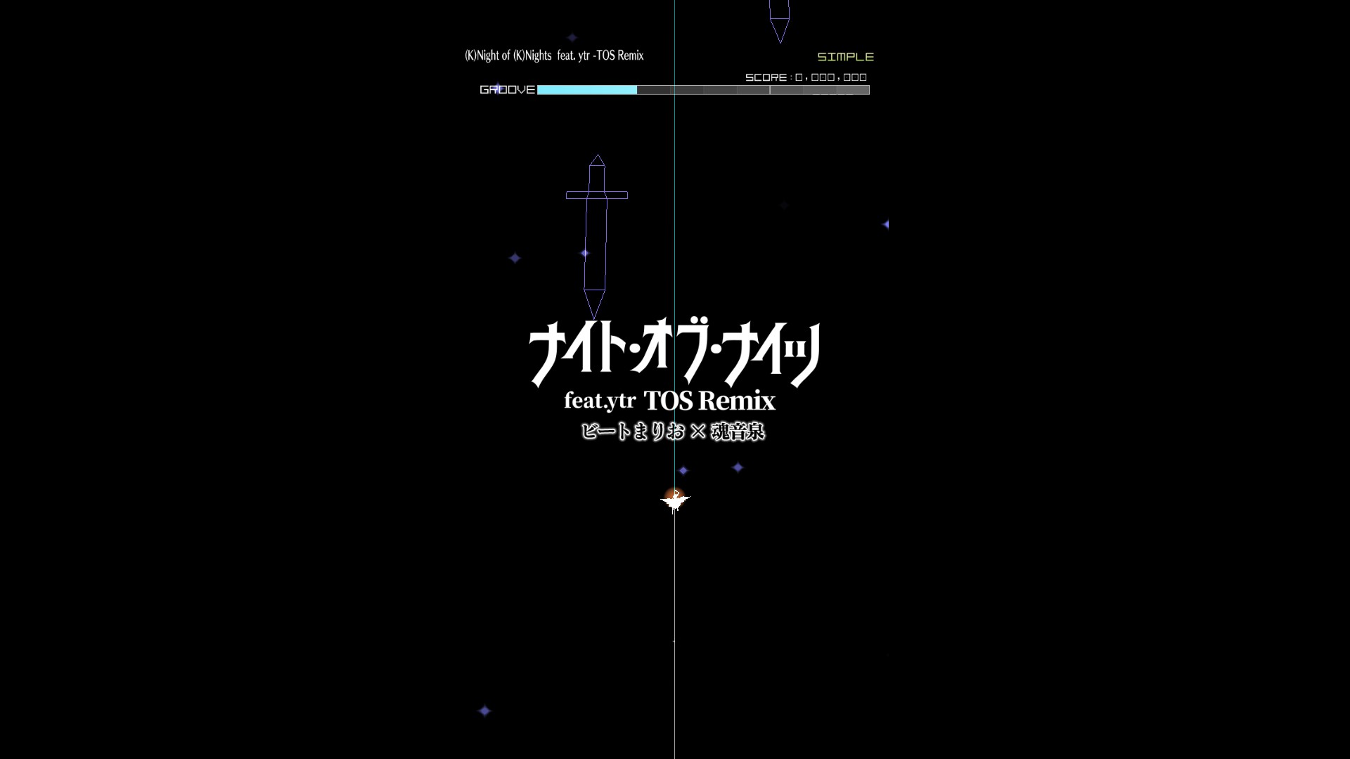 Groove Coaster - (K)Night of (K)Nights feat. ytr -TOS Remix official in-game screenshot 1