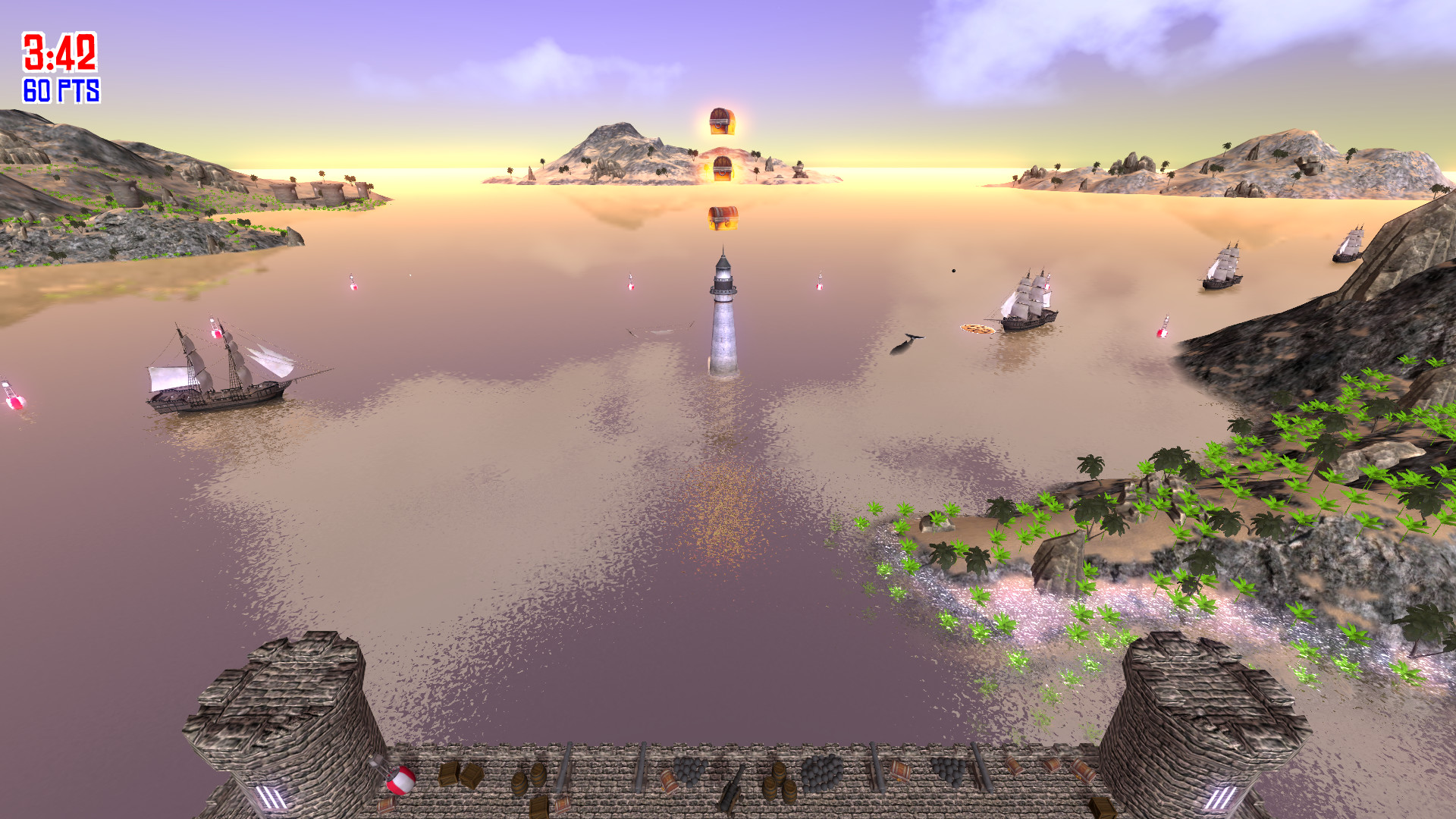 Pirate Cannons AHOY! official in-game screenshot 1