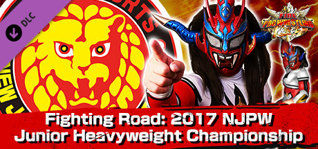 Fire Pro Wrestling World - Fighting Road: 2017 NJPW Junior Heavyweight Championship cover artwork