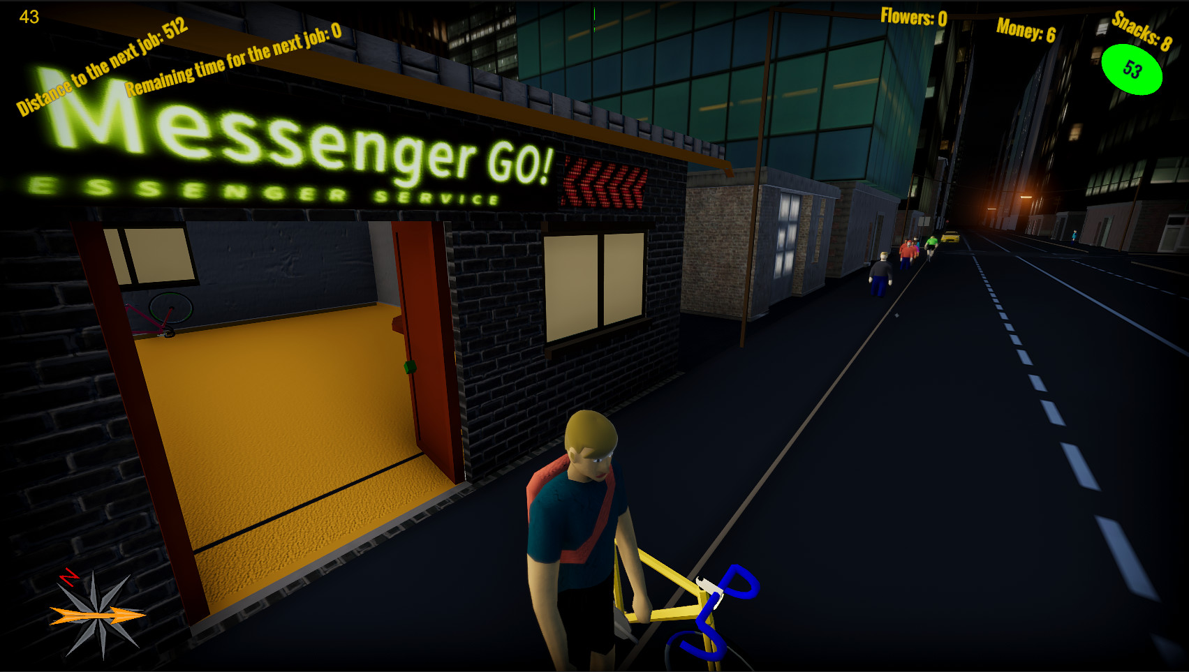 b.m.g 19 - bike messenger go! official in-game screenshot 1