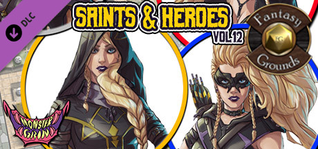 Fantasy Grounds - Saints & Heroes, Volume 12 (Token Pack) cover artwork