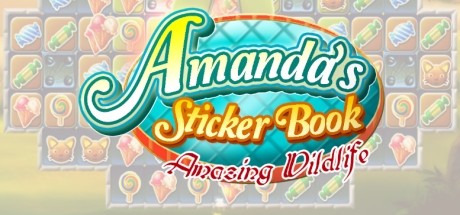 Amanda's Sticker Book 2: Amazing Wildlife cover artwork