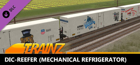 Trainz 2019 DLC: DIC-Reefer (Mechanical Refrigerator) cover artwork