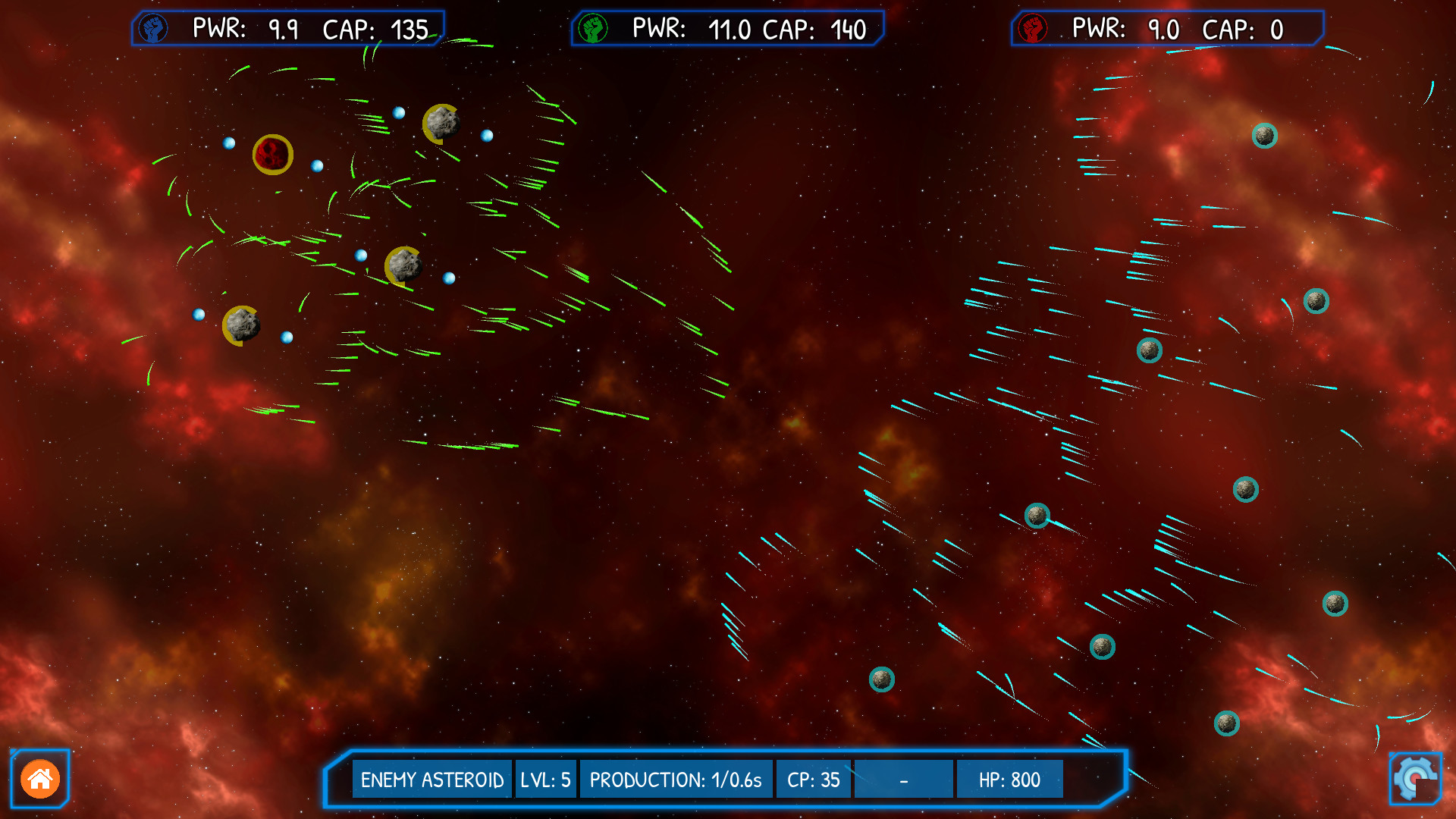Asteroid Wars official in-game screenshot 1
