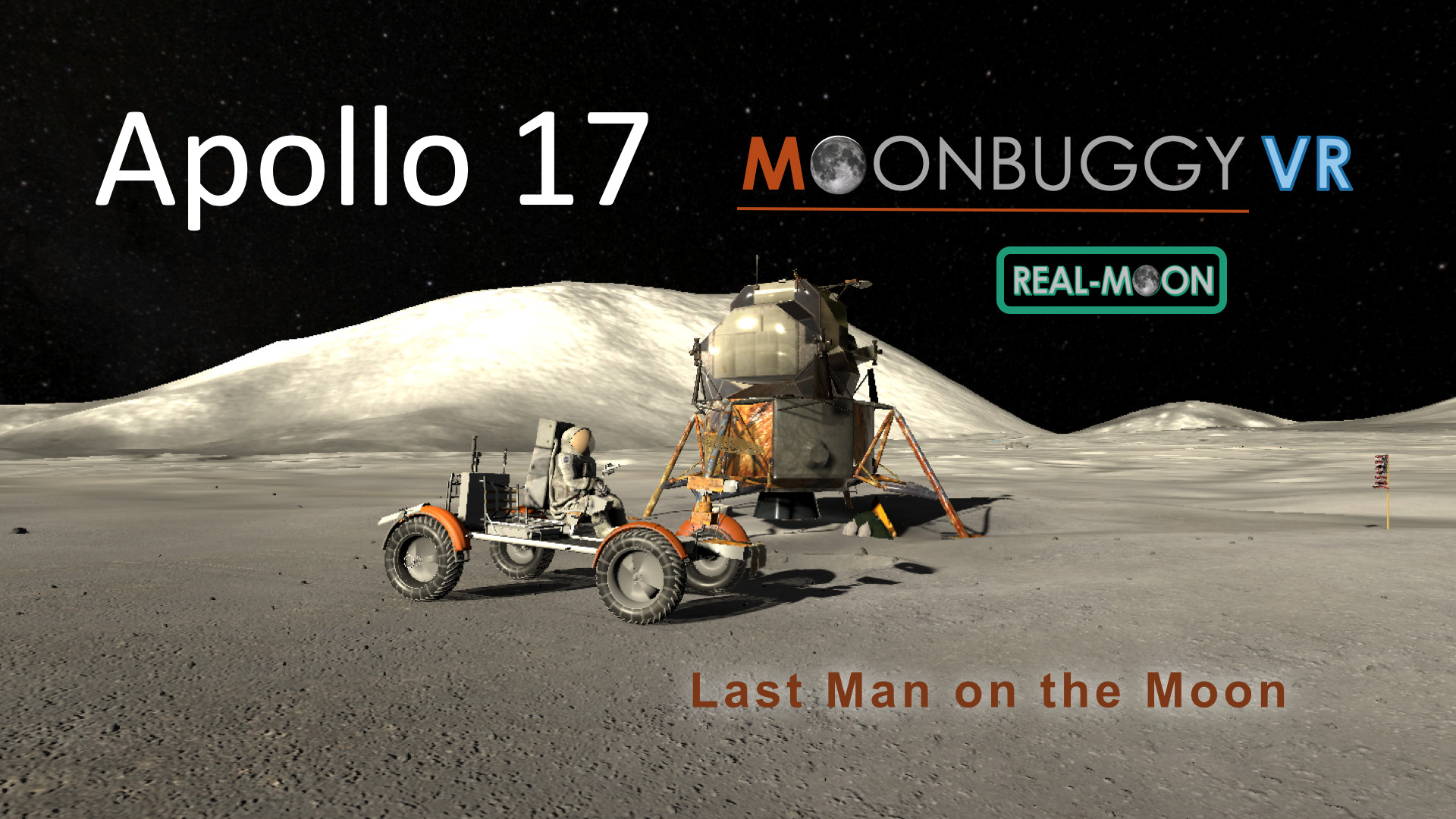 Apollo 17 - Moonbuggy VR official in-game screenshot 1