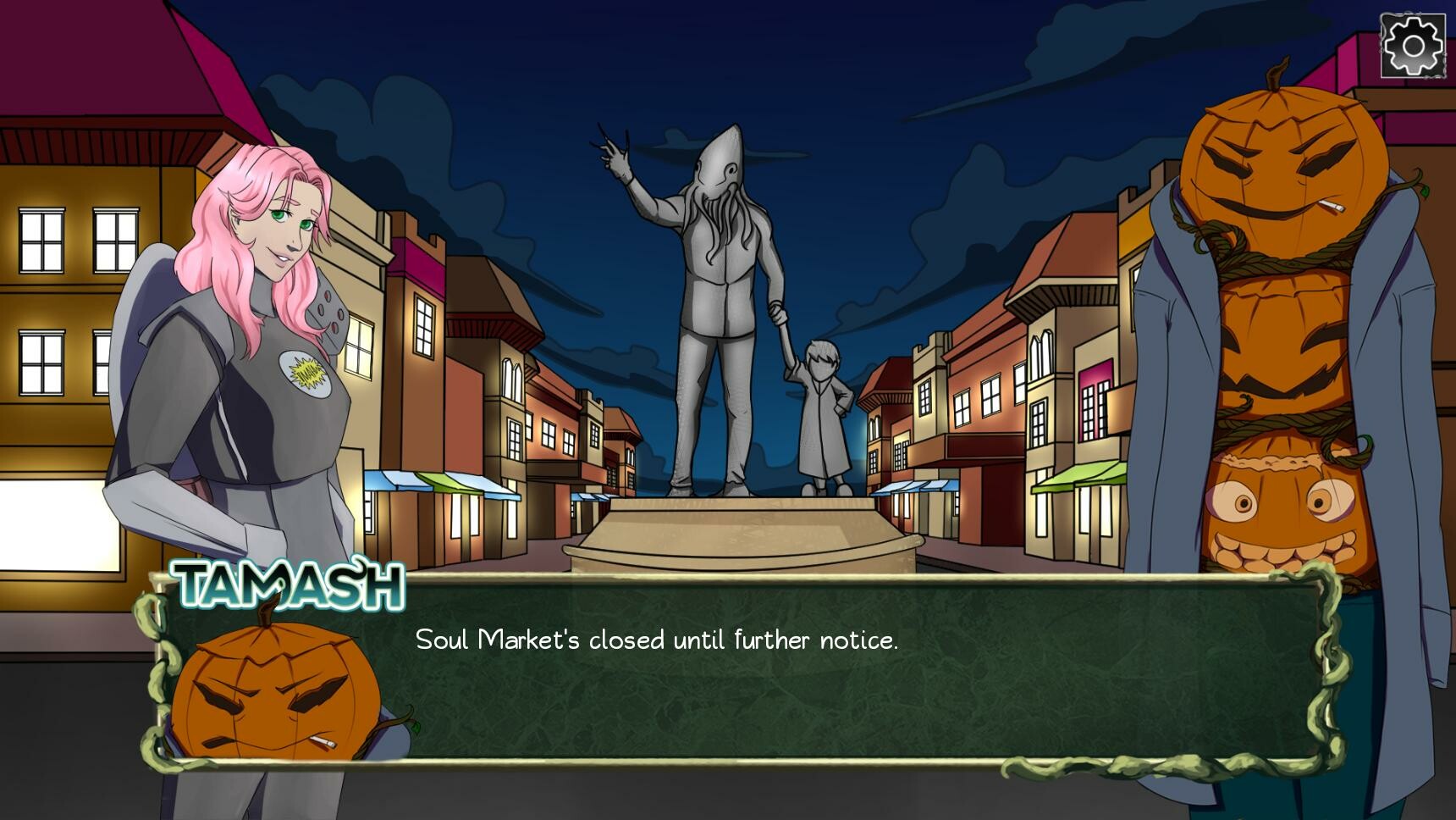 Army of Tentacles: (Not) A Cthulhu Dating Sim 2 official in-game screenshot 1