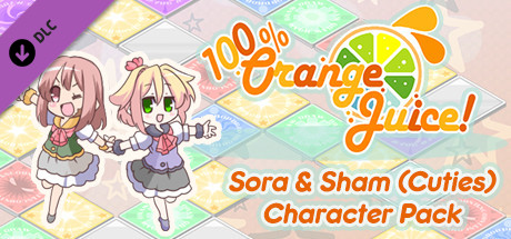 100% Orange Juice - Sora & Sham (Cuties) Character Pack cover artwork