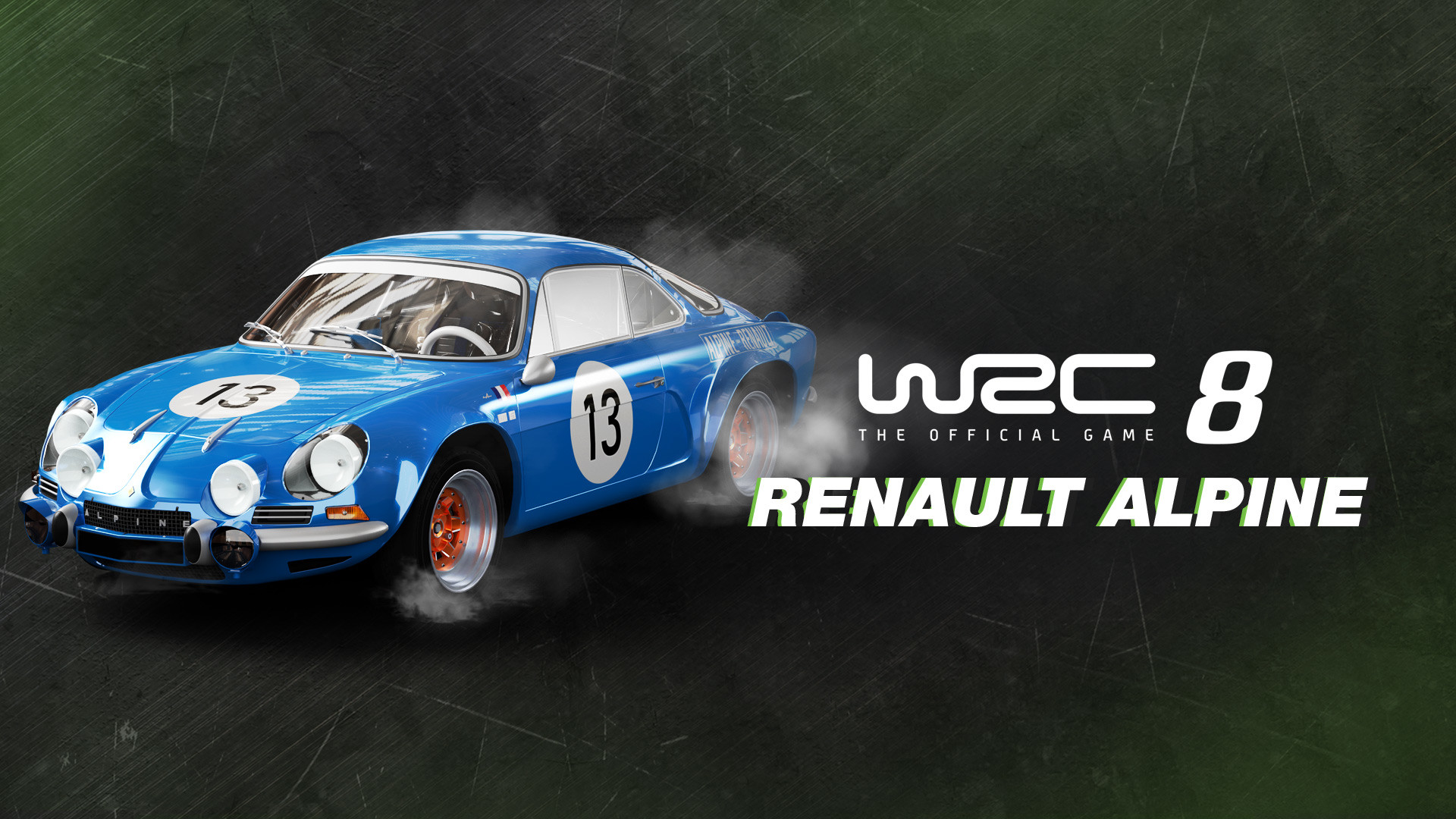 WRC 8 - Alpine A110 (1973) official in-game screenshot 1