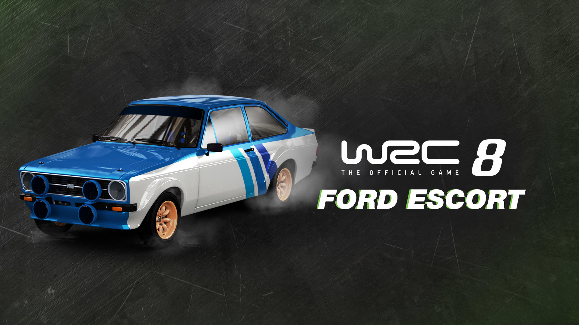 WRC 8 - Ford Escort MkII 1800 (1979) official in-game screenshot 1