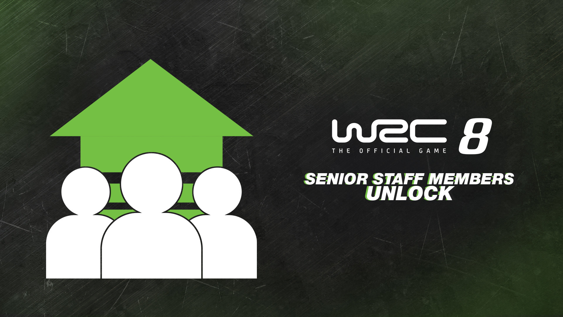 WRC 8 - Senior Staff Members Unlock official in-game screenshot 1
