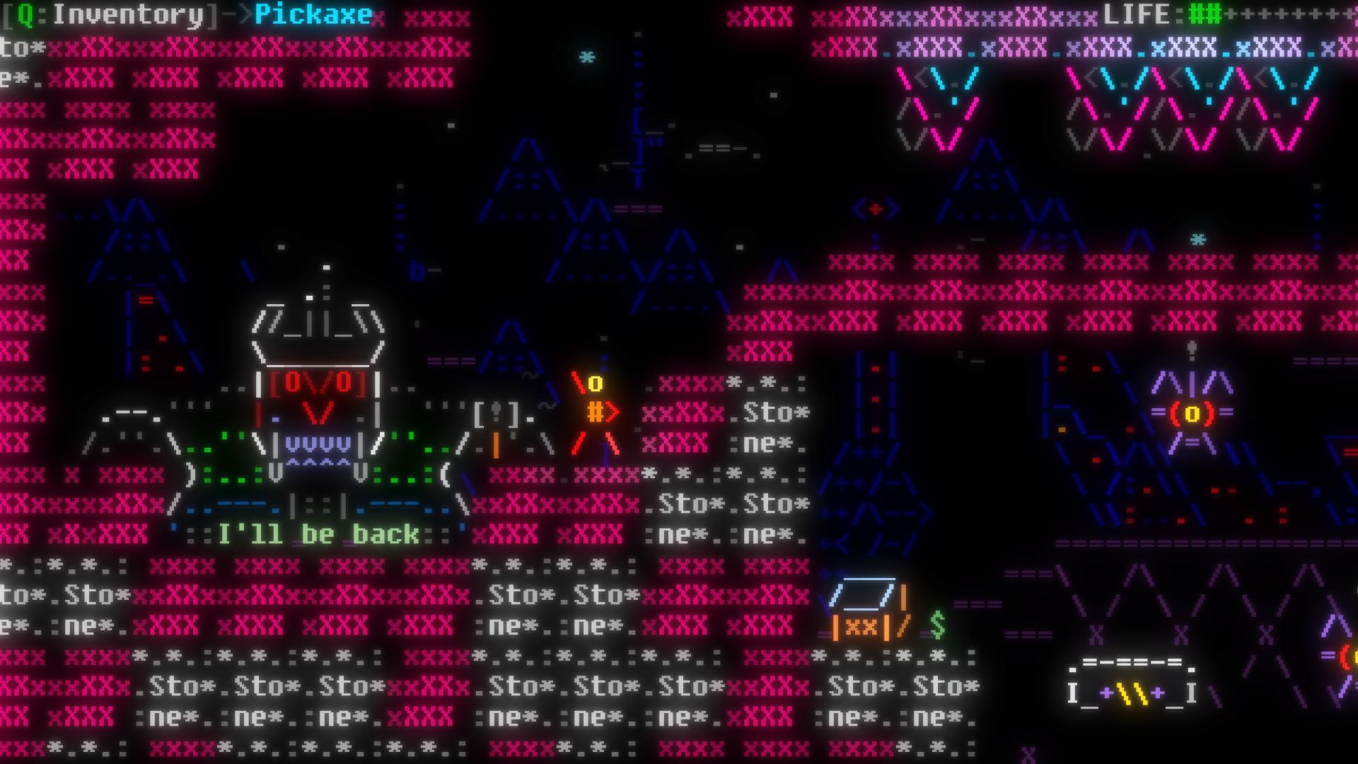 ASCIIDENT official in-game screenshot 1