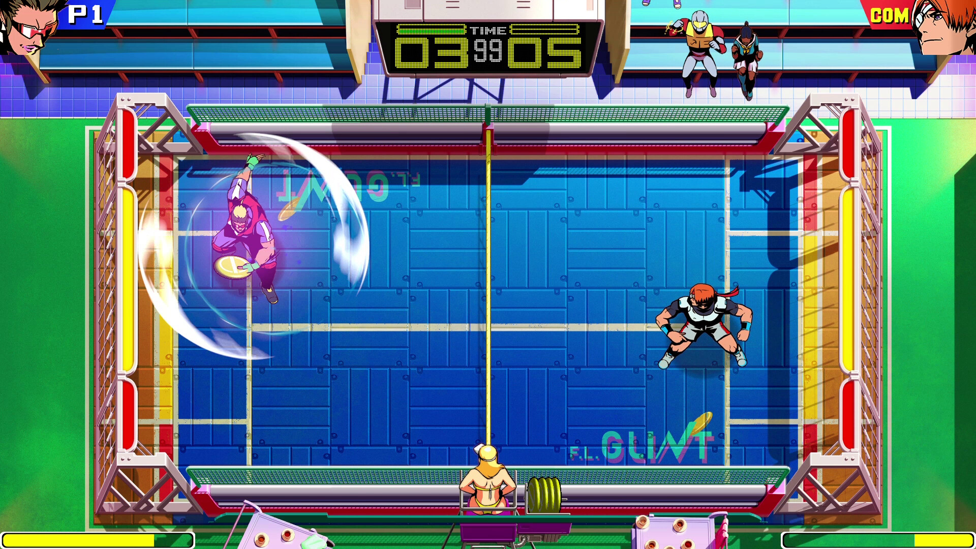 Windjammers 2 official in-game screenshot 1