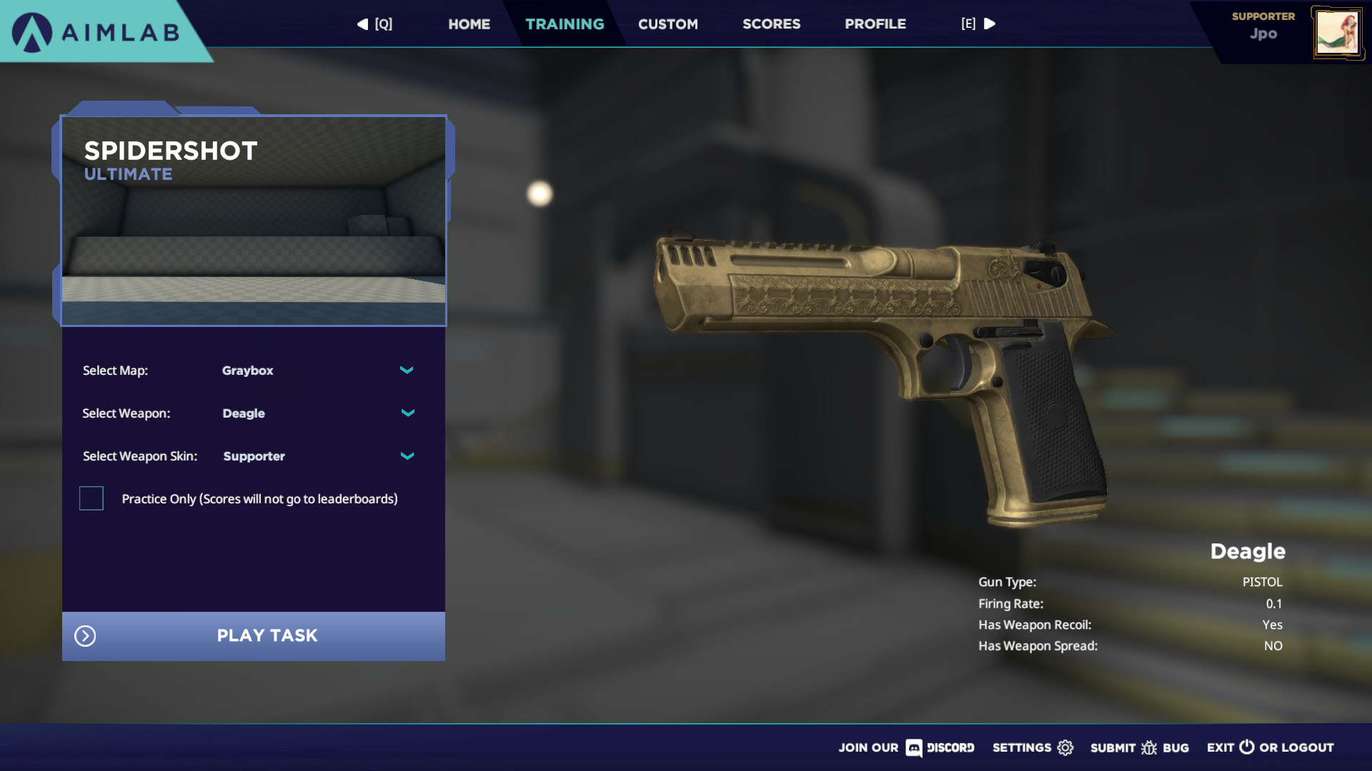 Aimlab - Founder's Pack official in-game screenshot 1