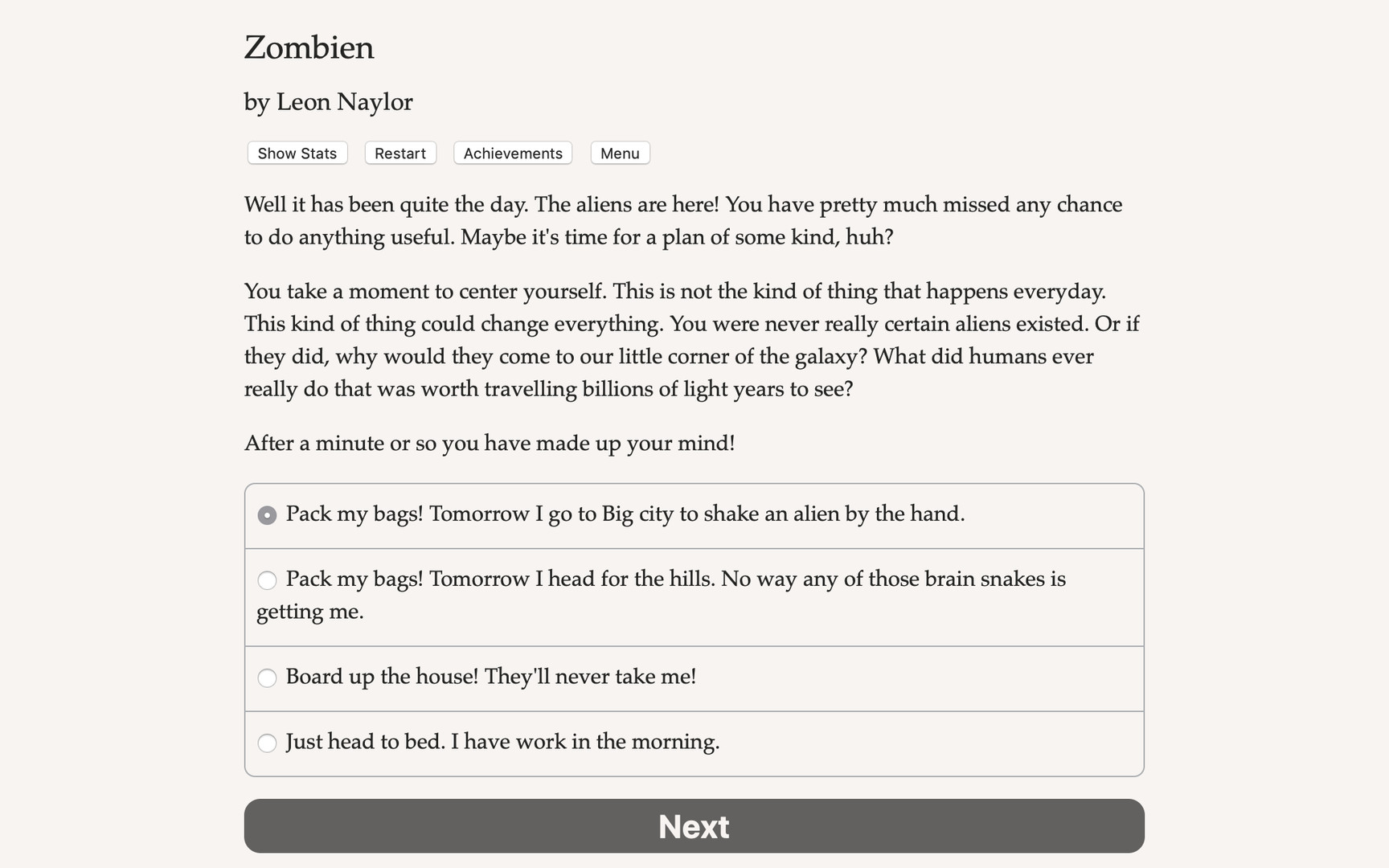 Zombien official in-game screenshot 1