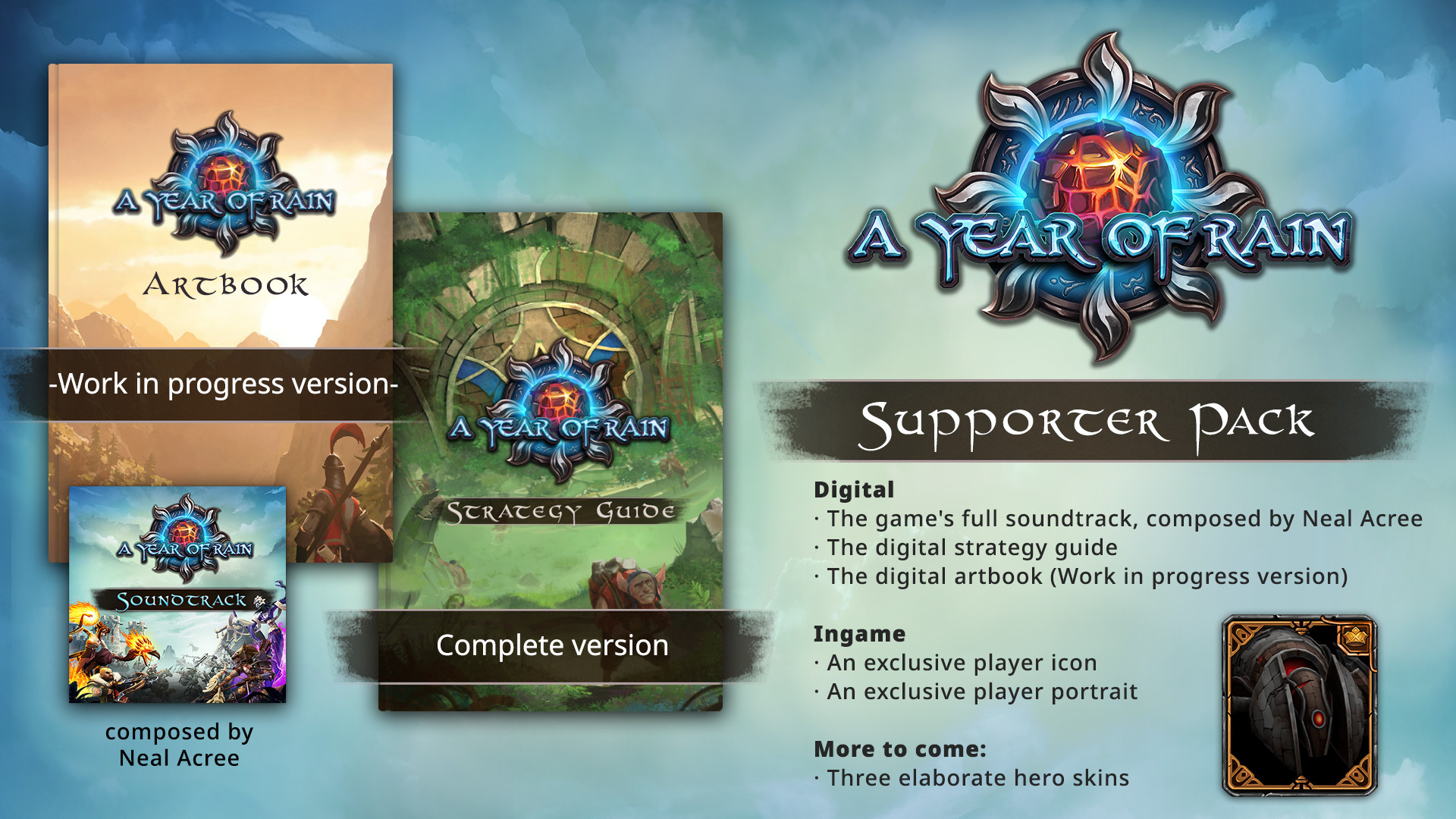 A Year Of Rain - Supporter Pack official in-game screenshot 1
