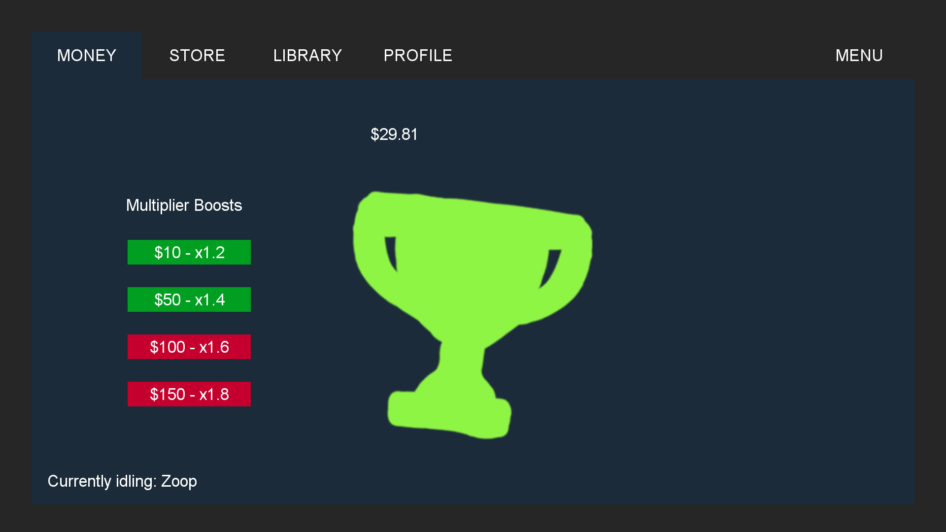 Achievement Simulator official in-game screenshot 1