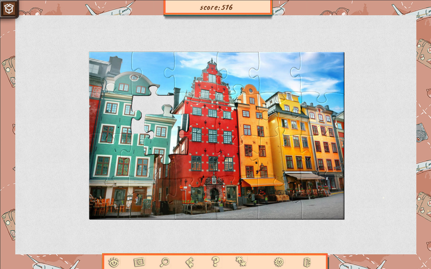 1001 Jigsaw World Tour: Europe official in-game screenshot 1