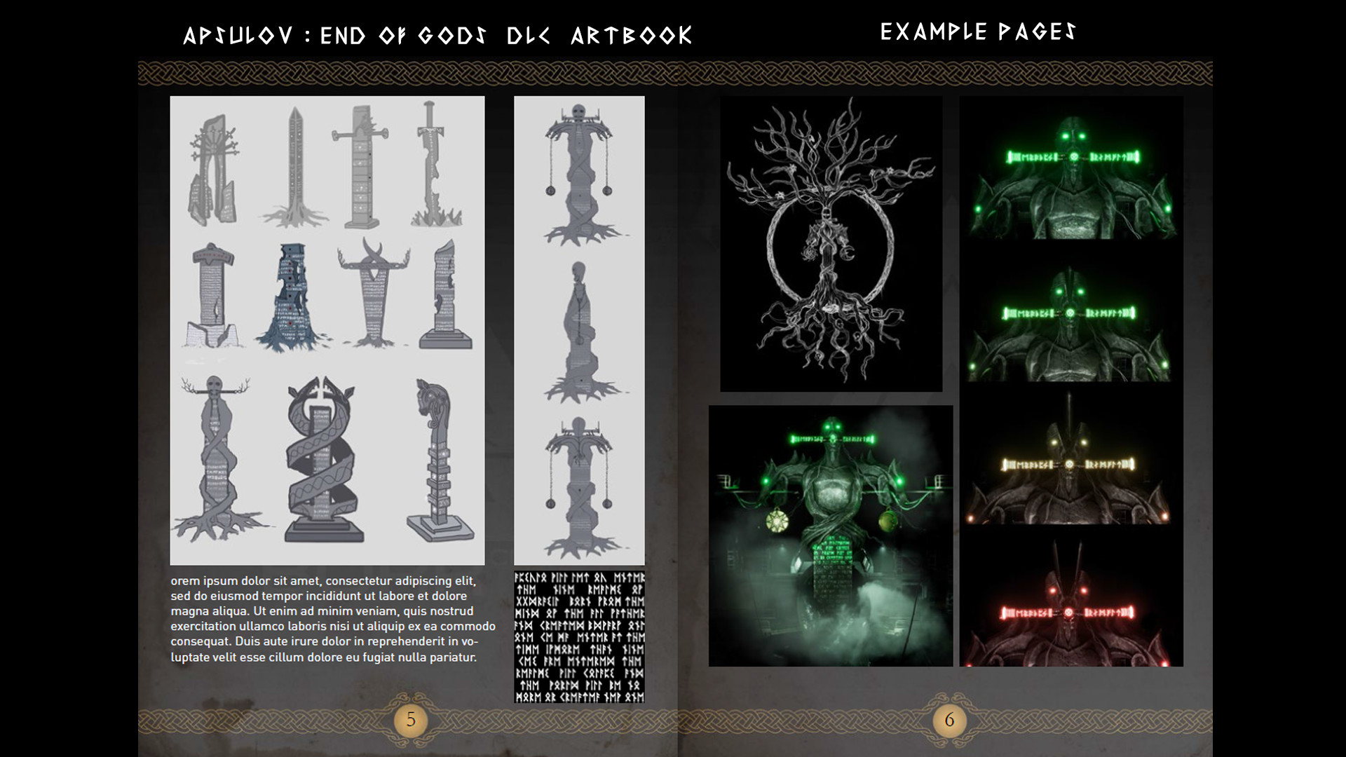 Apsulov: End of Gods - Soundtrack+Artbook official in-game screenshot 1