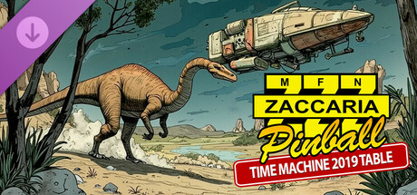 Zaccaria Pinball - Time Machine 2019 Table cover artwork