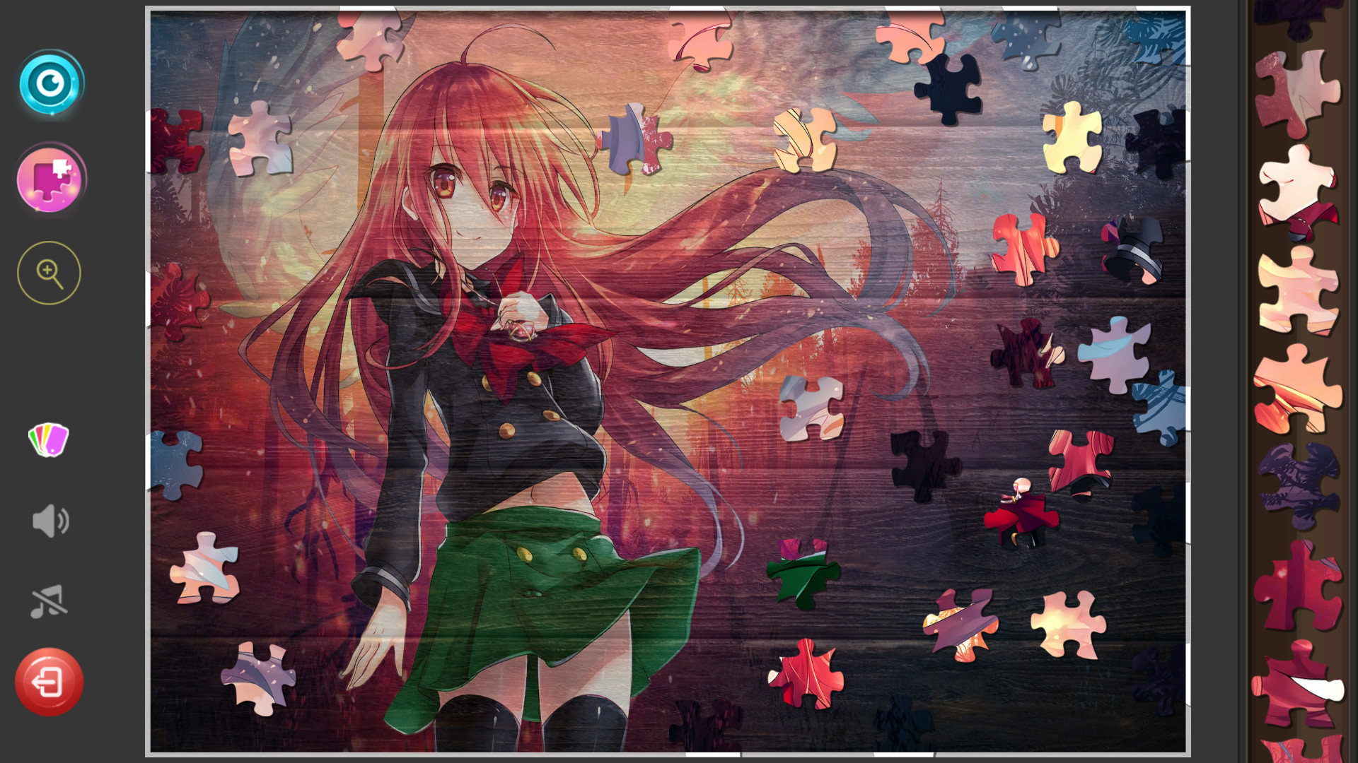 Anime Girls Jigsaw Puzzles official in-game screenshot 1