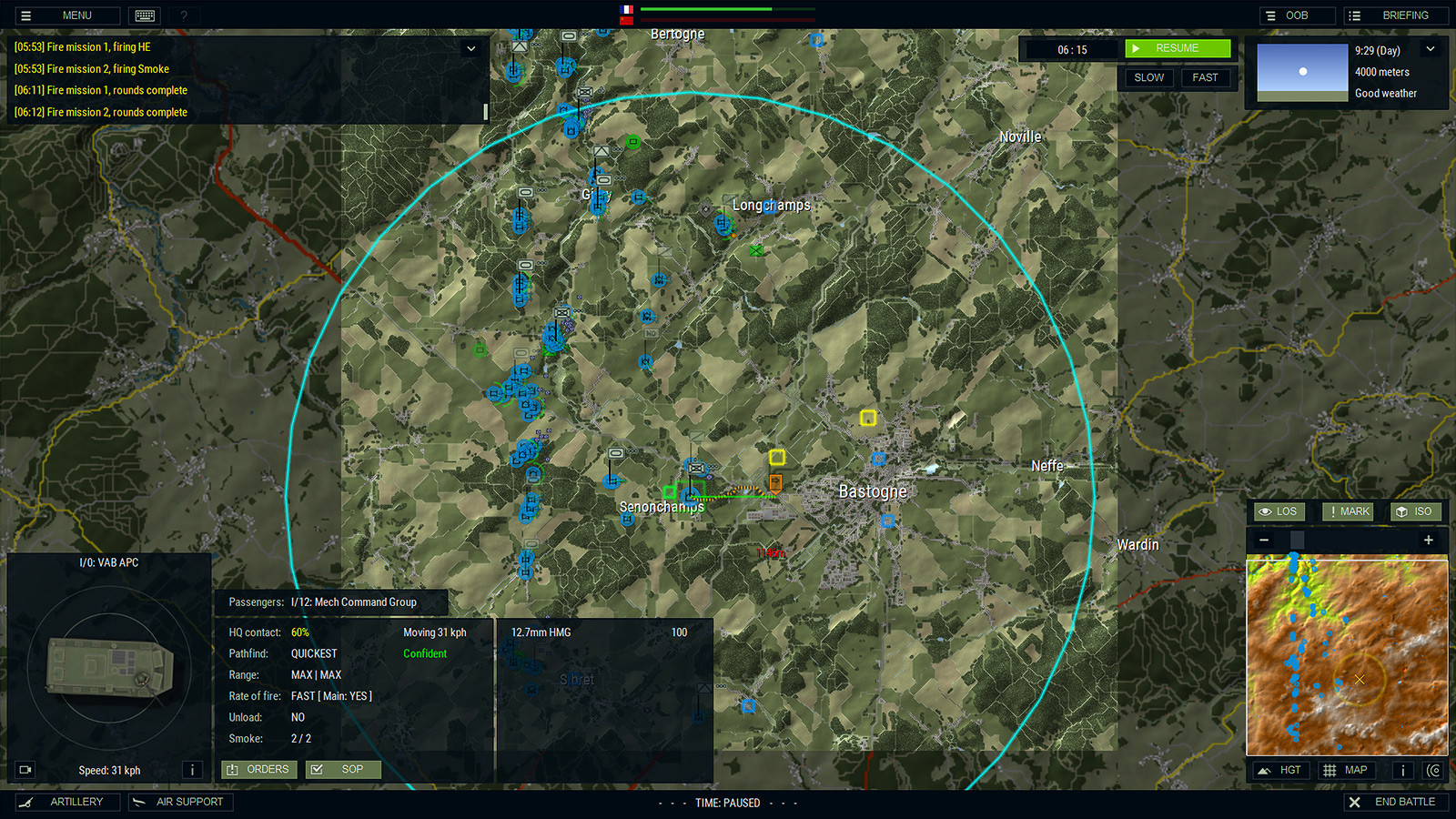 Armored Brigade Nation Pack: France - Belgium official in-game screenshot 1