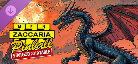 Zaccaria Pinball - Star God 2019 Table cover artwork