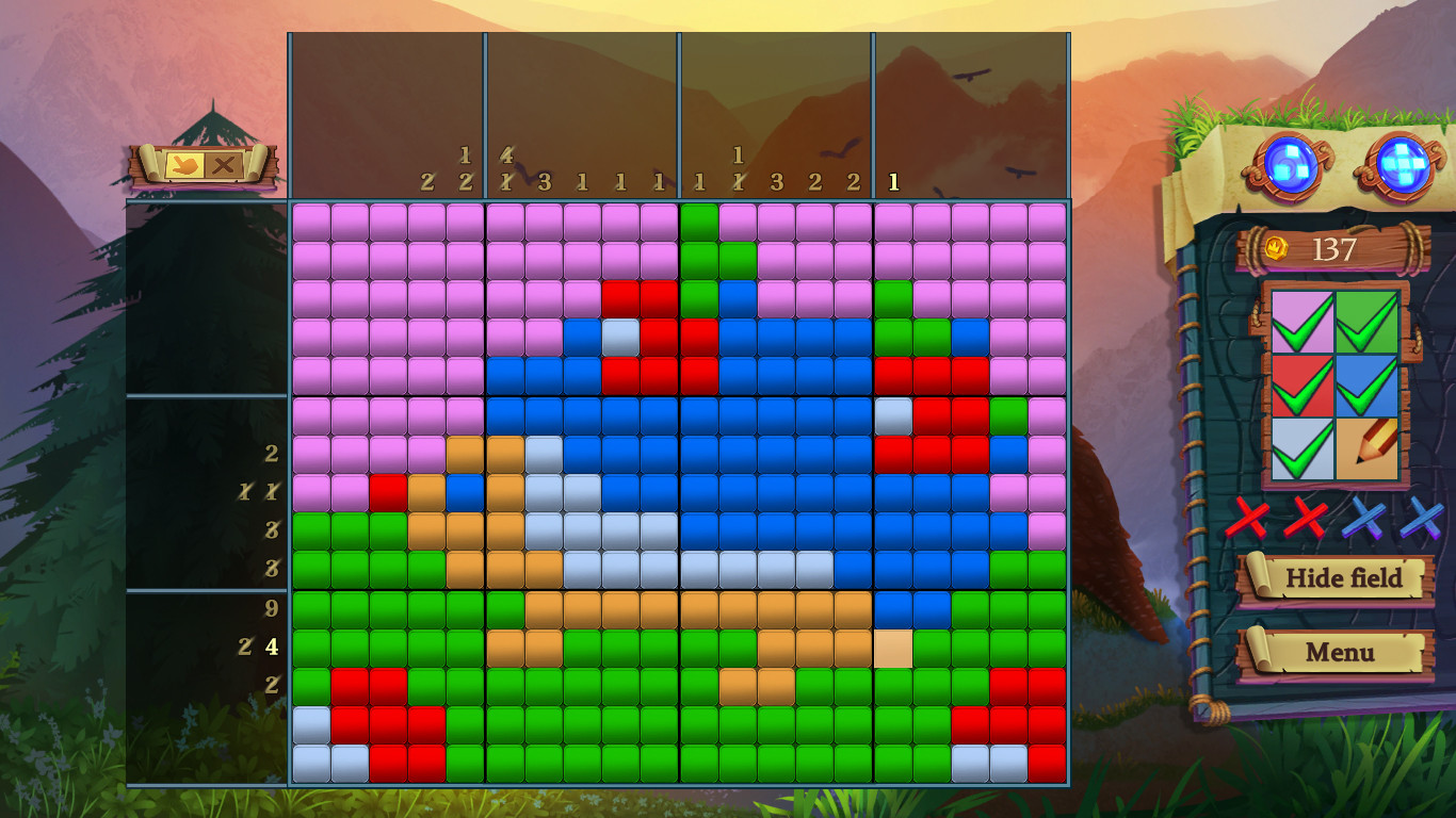 Adventure mosaics. Forest spirits official in-game screenshot 1