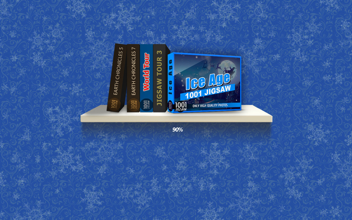 1001 Jigsaw. Ice Age official in-game screenshot 1