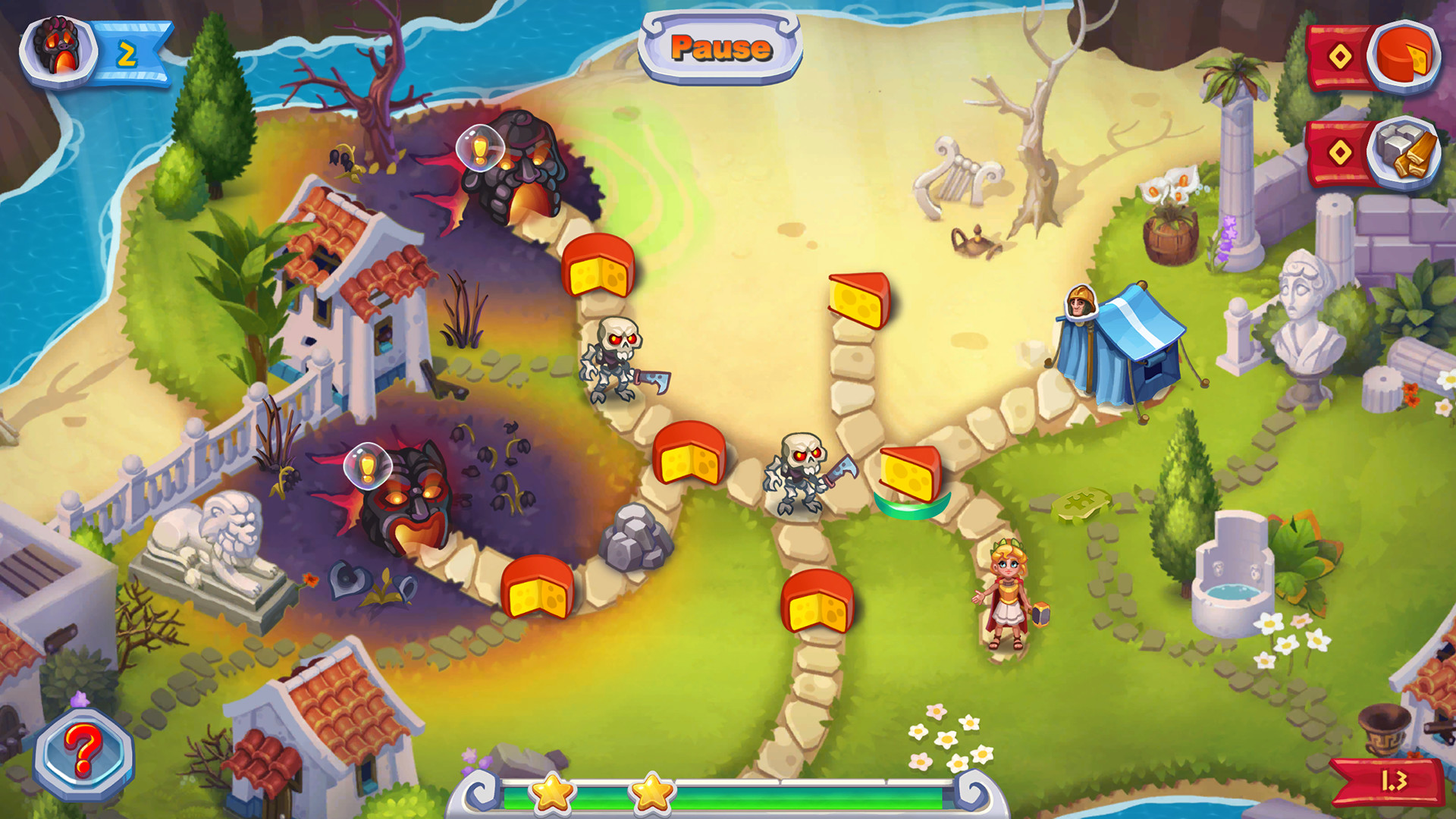 Alexis Almighty: Daughter of Hercules official in-game screenshot 1