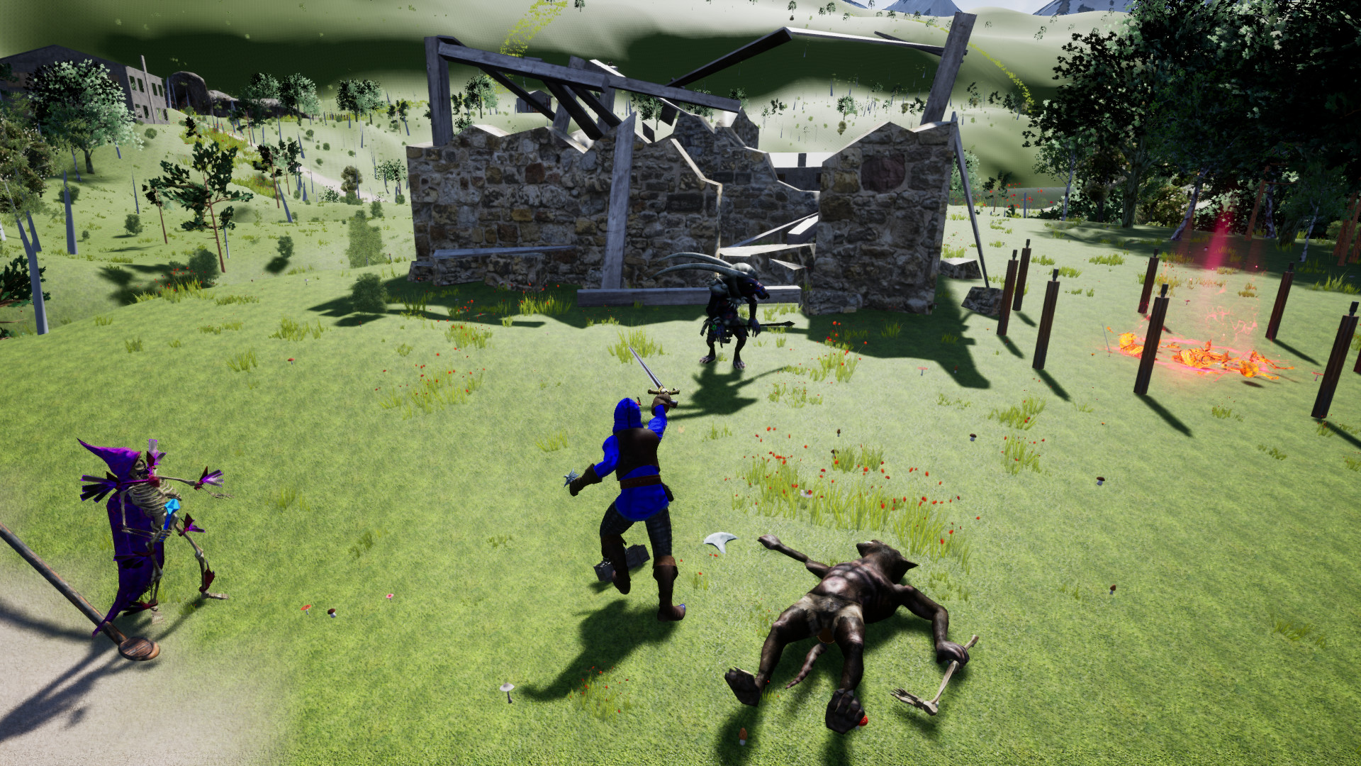 Yorle: Save The Countryside official in-game screenshot 1