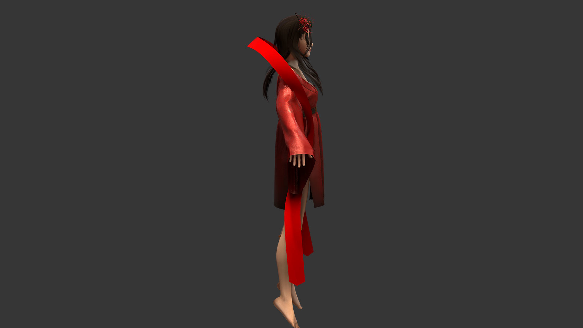 探灵笔记-小念·绛纱妆花裙 official in-game screenshot 1