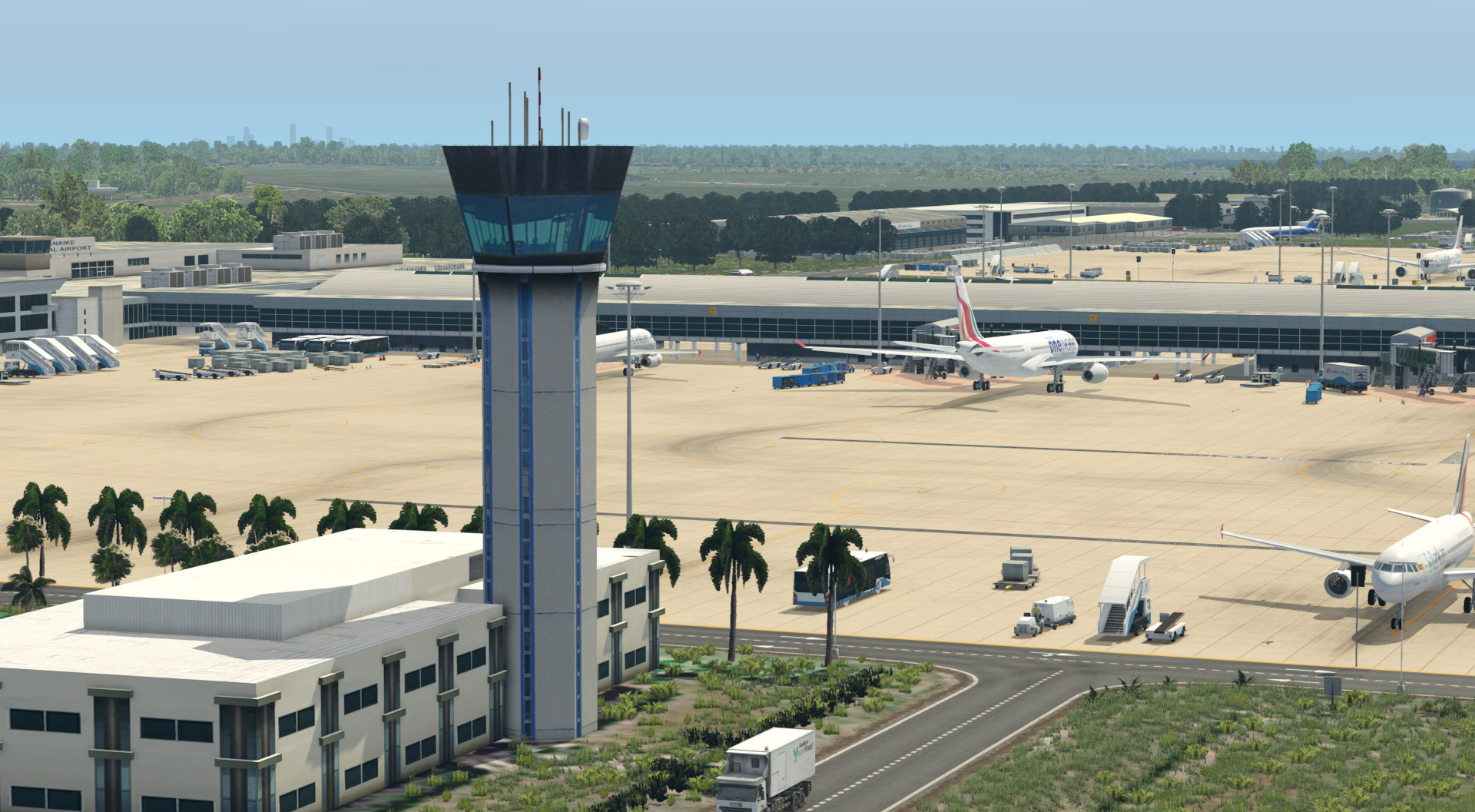 X-Plane 11 - Add-on: Just Asia - VCBI - Sri Lanka Intl Airport official in-game screenshot 1