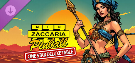 Zaccaria Pinball - Cine Star Deluxe Pinball Table cover artwork