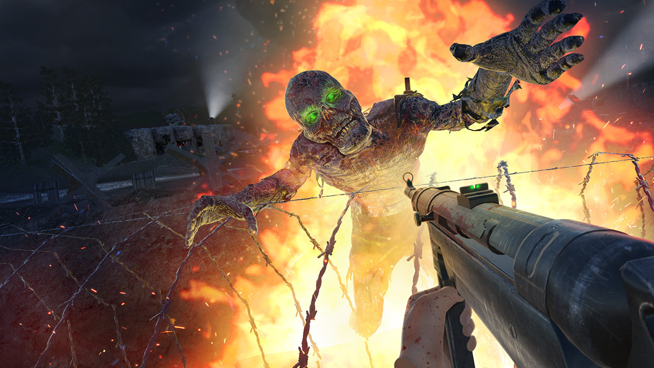 World War 2 Zombie Attack VR Simulator official in-game screenshot 1