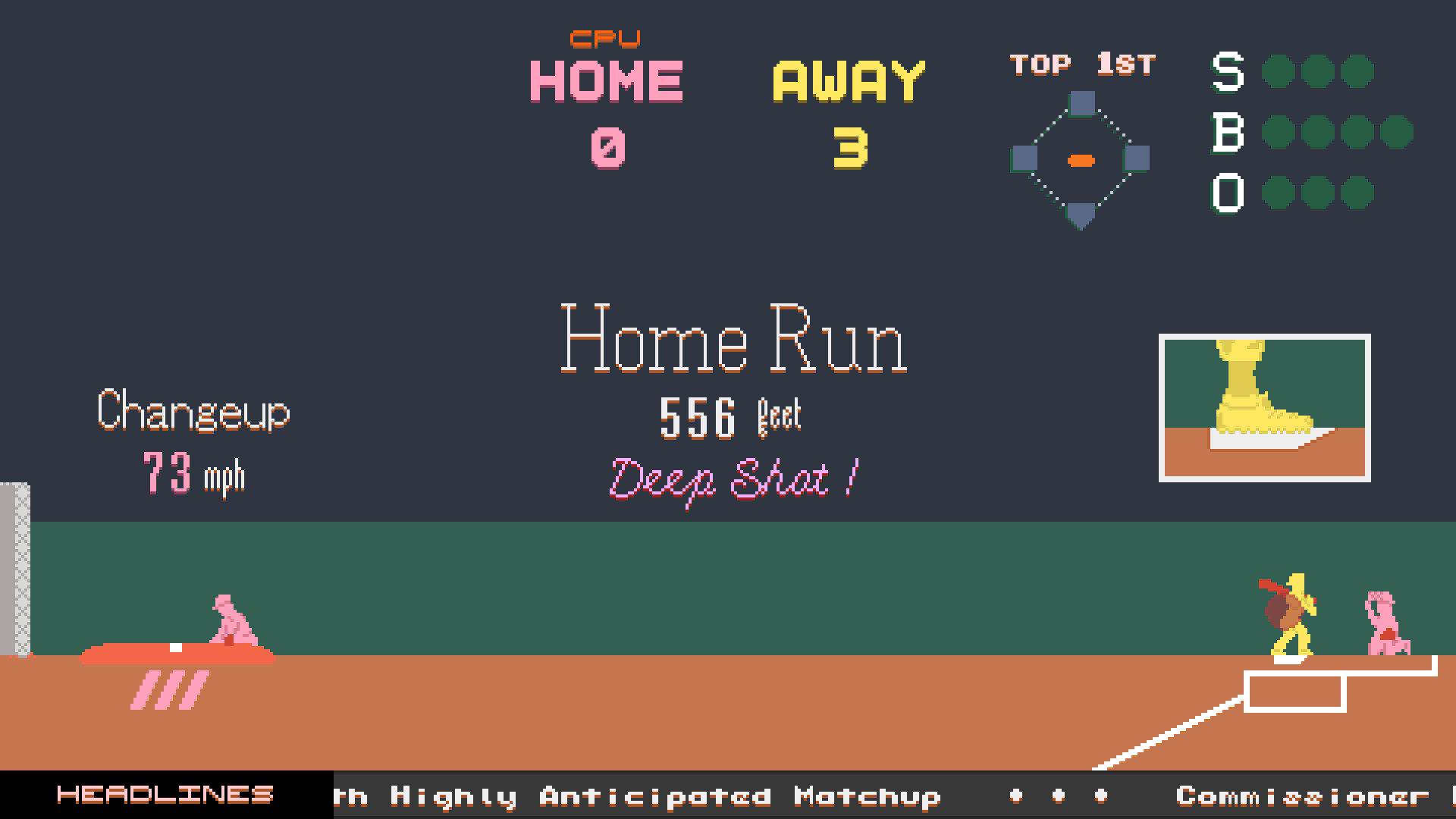 2D Baseball Duel official in-game screenshot 1