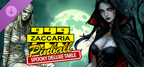 Zaccaria Pinball - Spooky Deluxe Pinball Table cover artwork