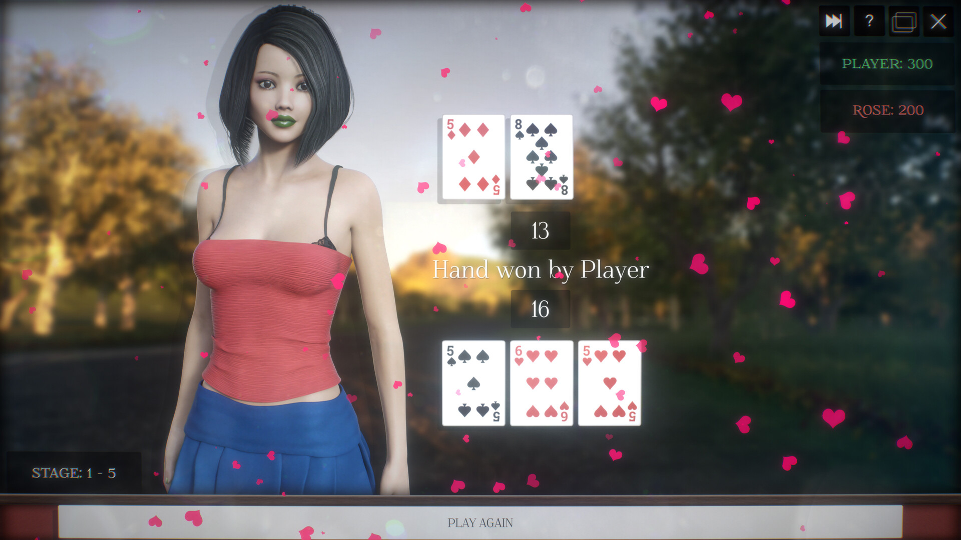 3D Hentai Blackjack official in-game screenshot 1