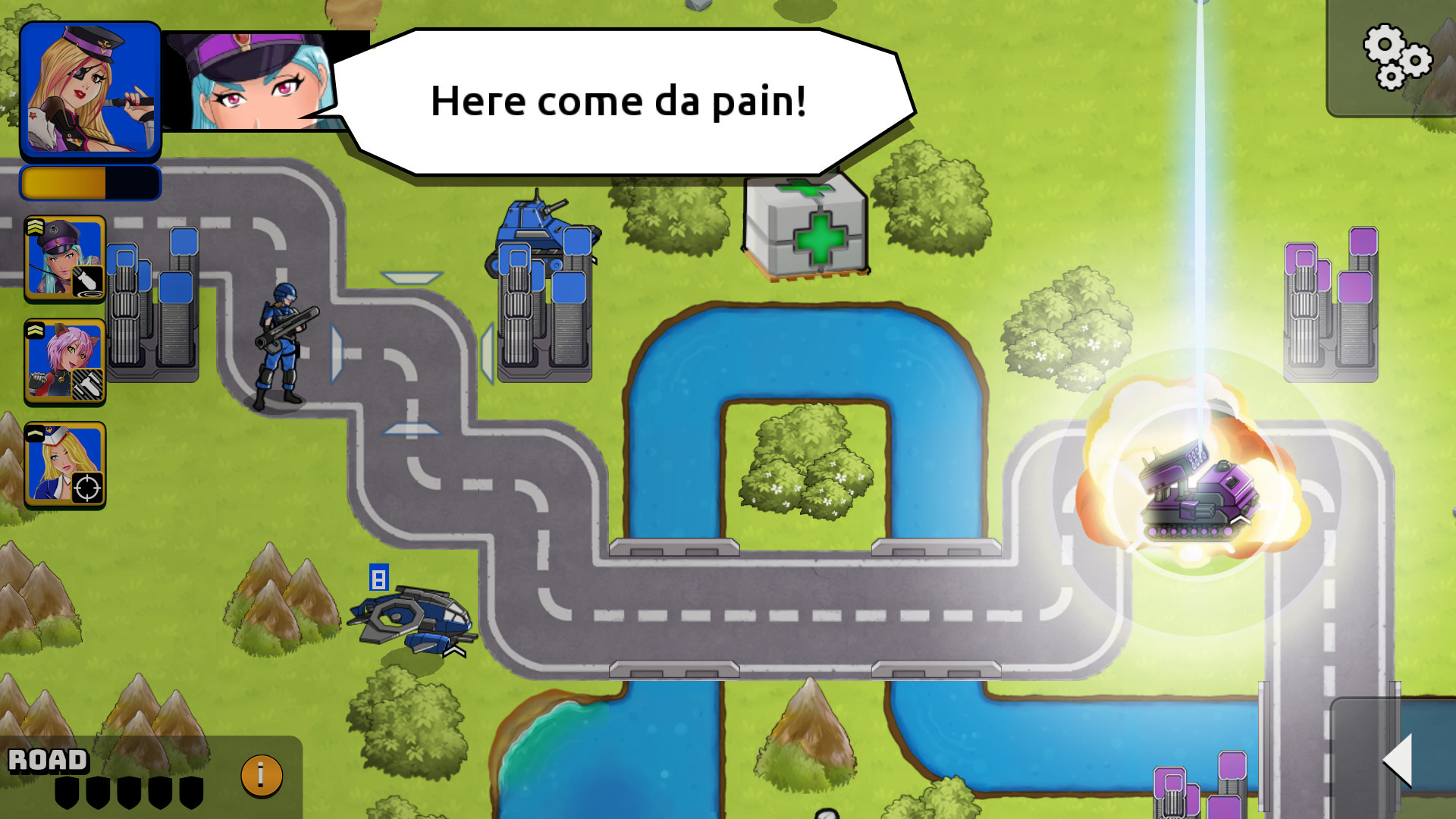 Angels on Tanks official in-game screenshot 1