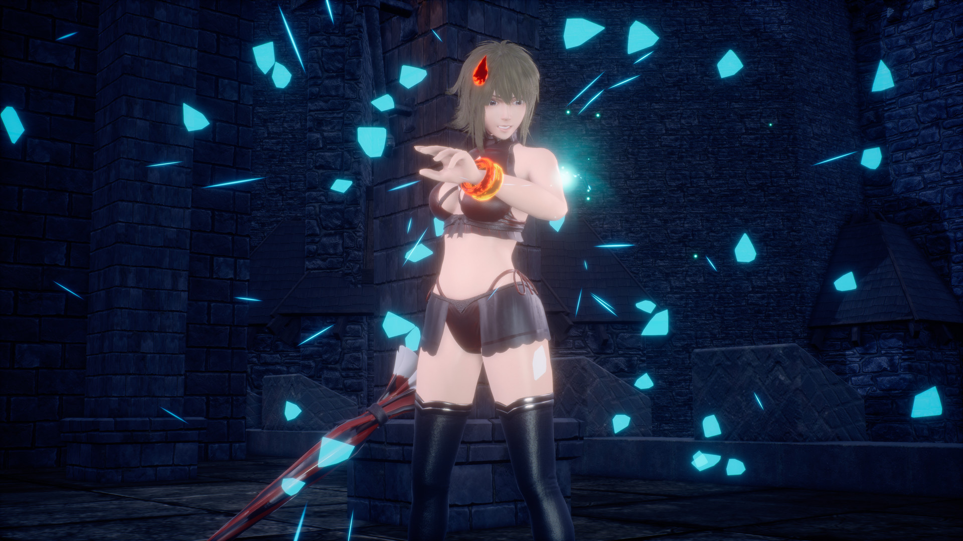 AeternoBlade II: Director's Rewind - Sparkling Ruby official in-game screenshot 1