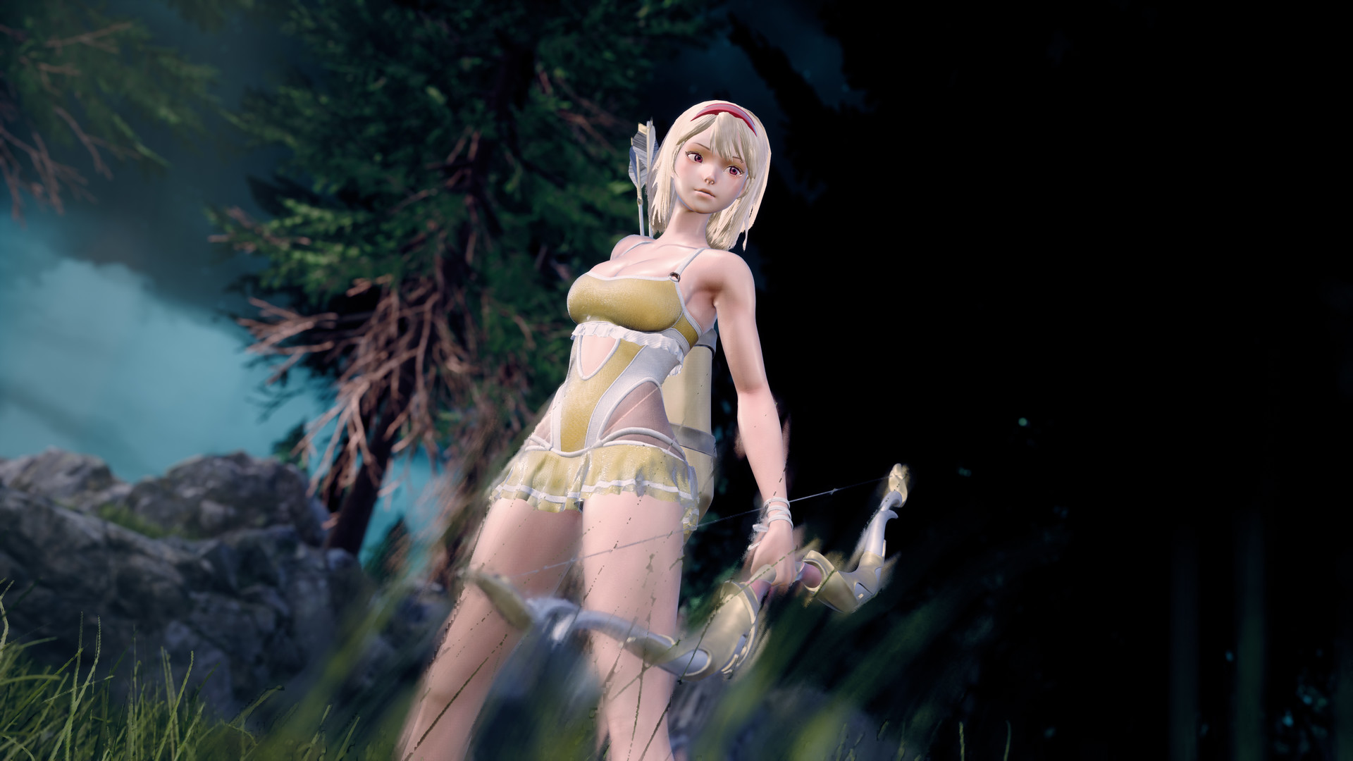 AeternoBlade II: Director's Rewind - Lemon Mimosa official in-game screenshot 1