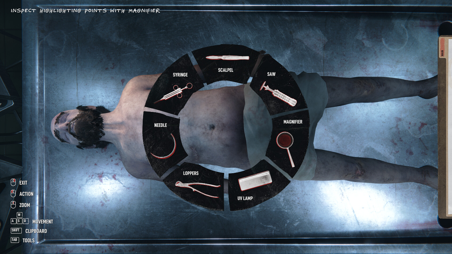 Autopsy Simulator official in-game screenshot 1