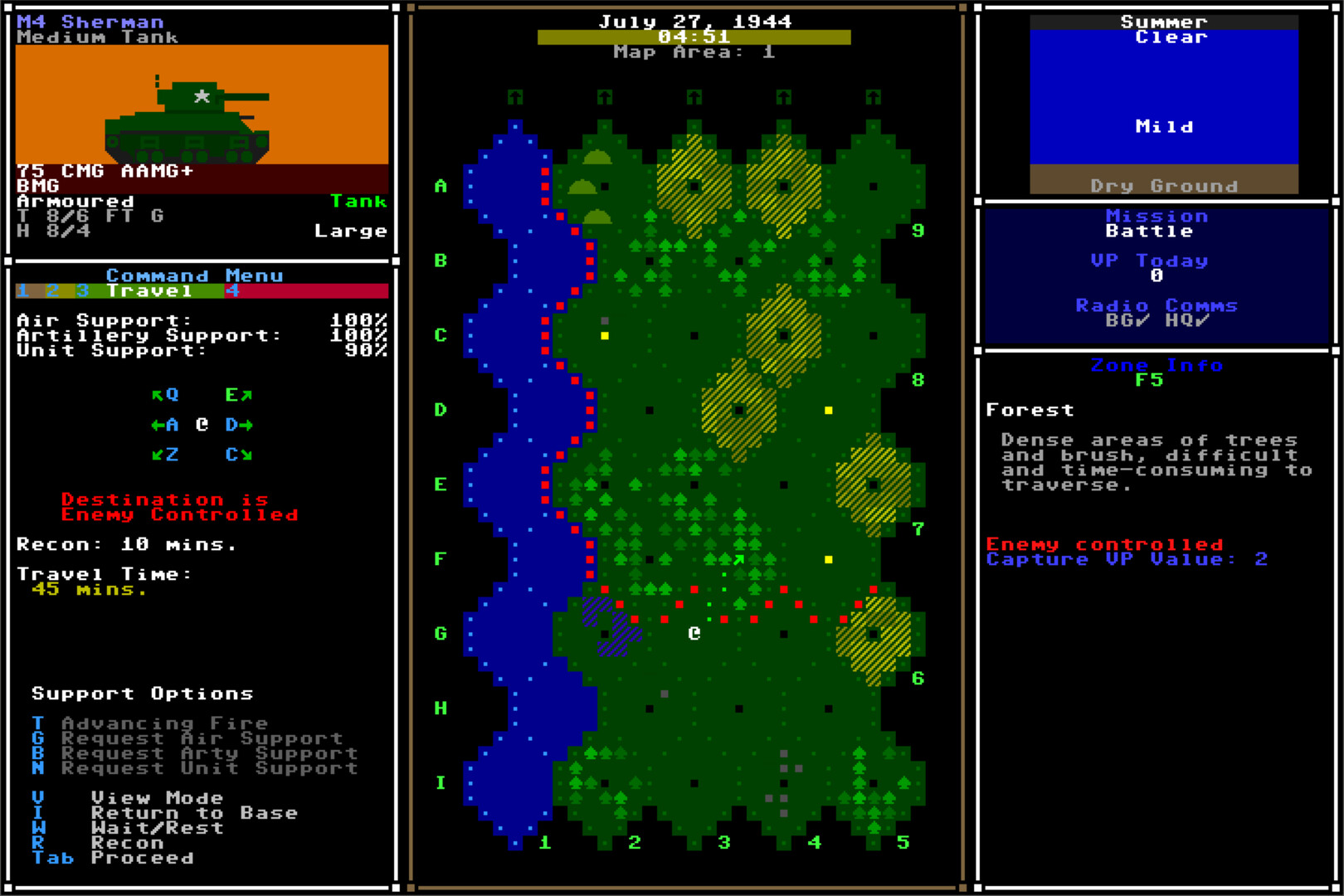 Armoured Commander II official in-game screenshot 1