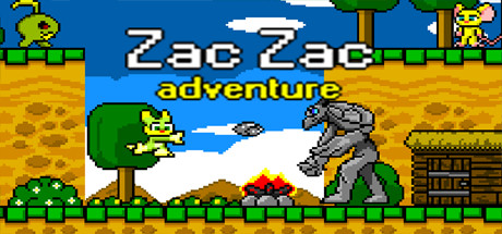 Zac Zac adventure cover artwork