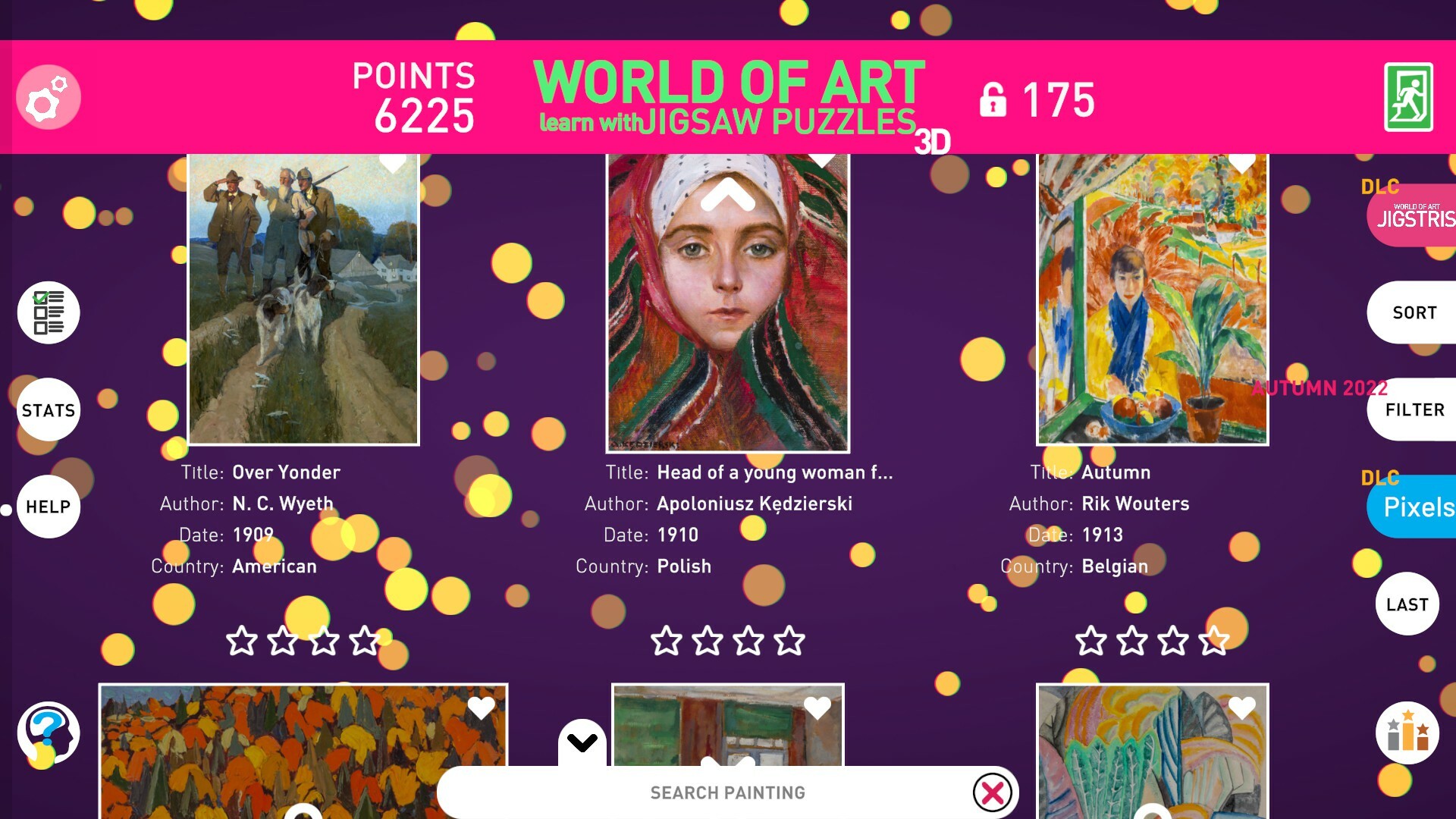 World of Art - learn with Jigsaw Puzzles official in-game screenshot 1