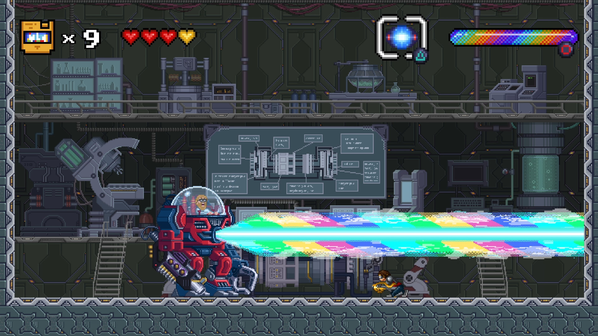 16bit vs Reality official in-game screenshot 1