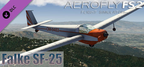 Aerofly FS 2 - Just Flight - Falke SF25 cover artwork