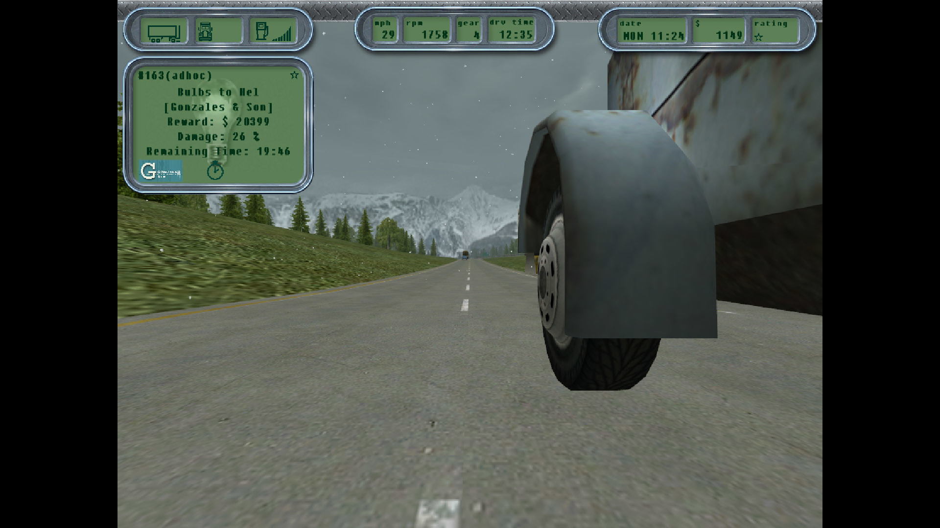 18 Wheels of Steel: Hard Truck official in-game screenshot 1